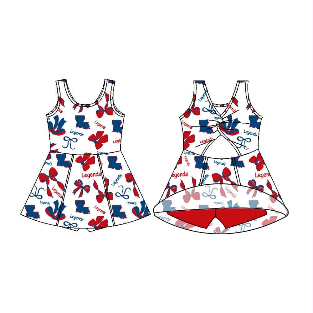 **PREORDER** (CLOSES SEPTEMBER 4TH, TURNAROUND APPROXIMATELY 6-8 WEEKS)Custom Yoga Dress-Logansport, Stanley, Legends, Center, Shelbyville, Falcons