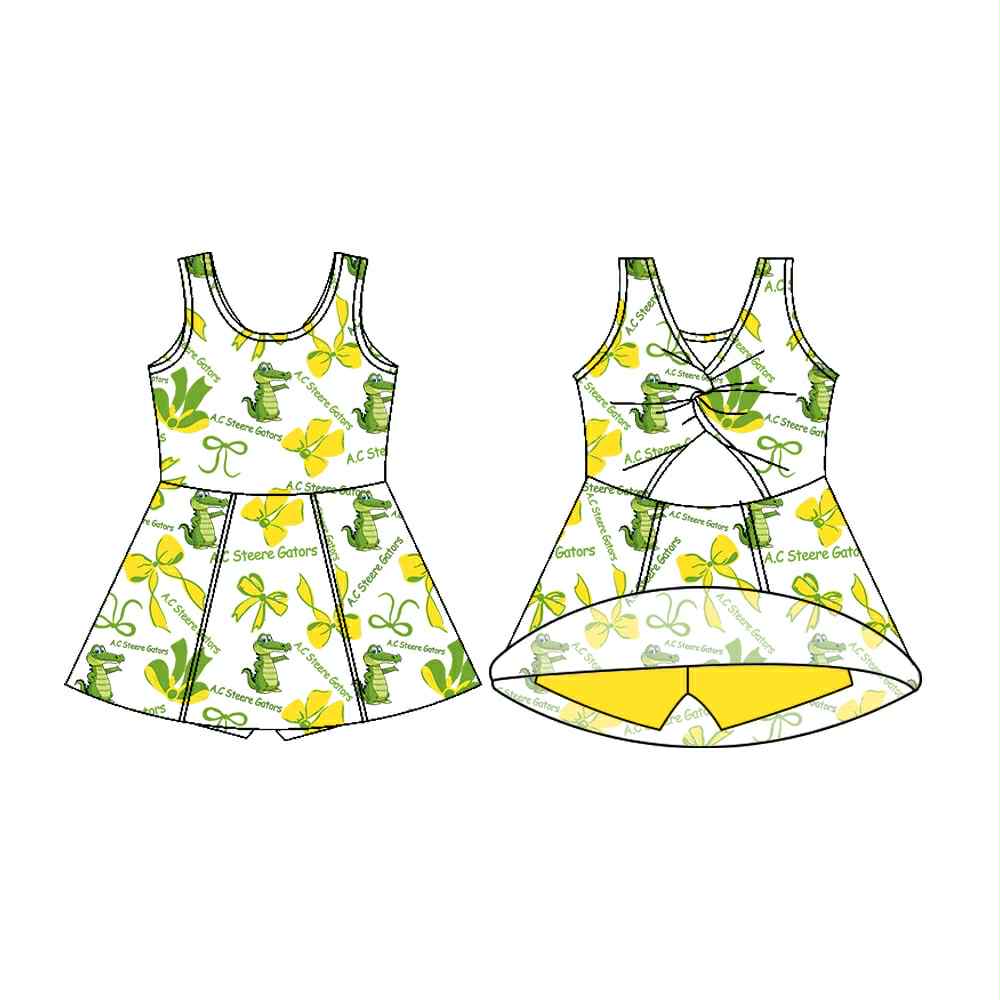 **PREORDER** (CLOSES SEPTEMBER 4TH, TURNAROUND APPROXIMATELY 6-8 WEEKS)Custom Yoga Dress-ND, Calvary, Central, Tigers, Joaquin, AC Steere, St Mark's