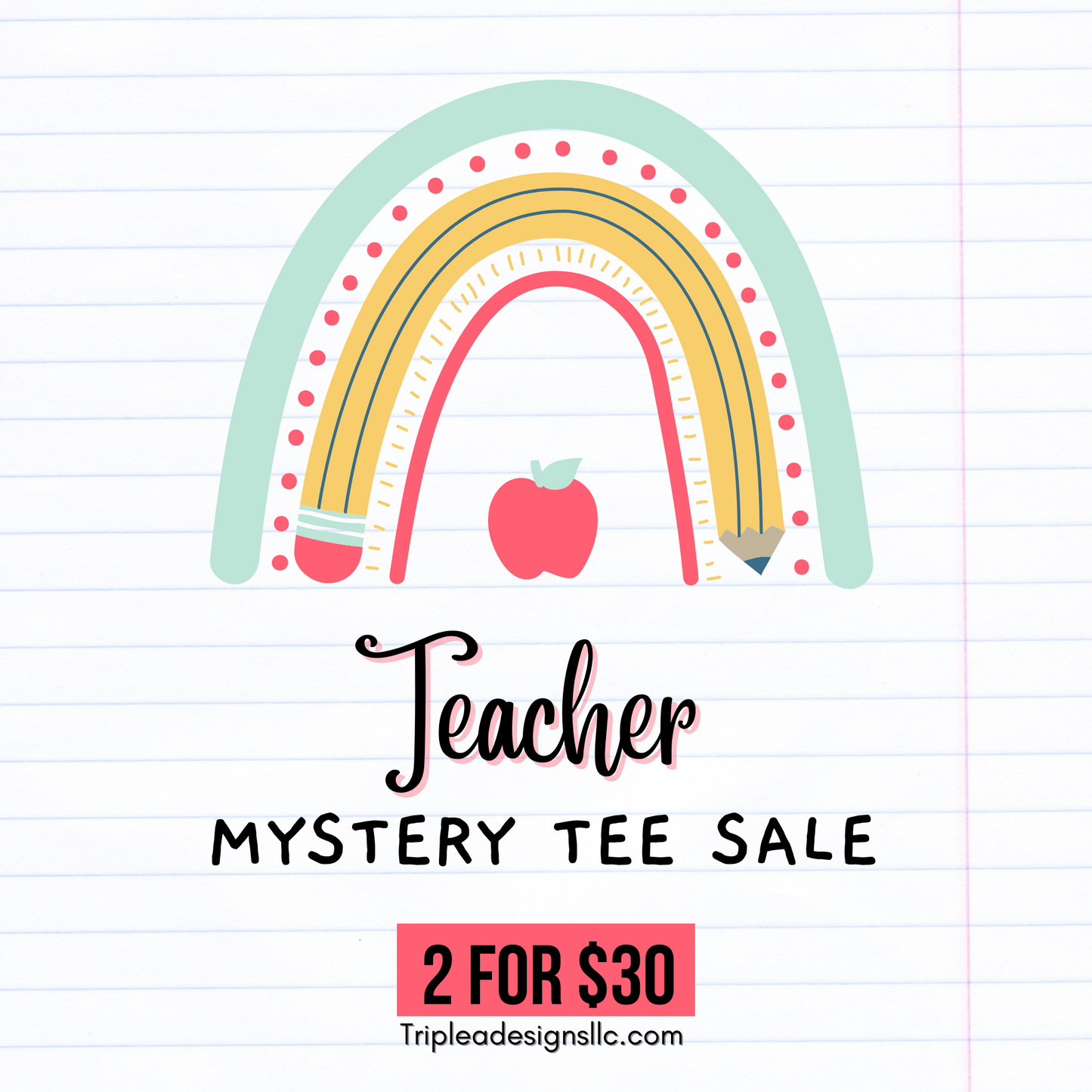 Mystery Tee-Teacher Theme