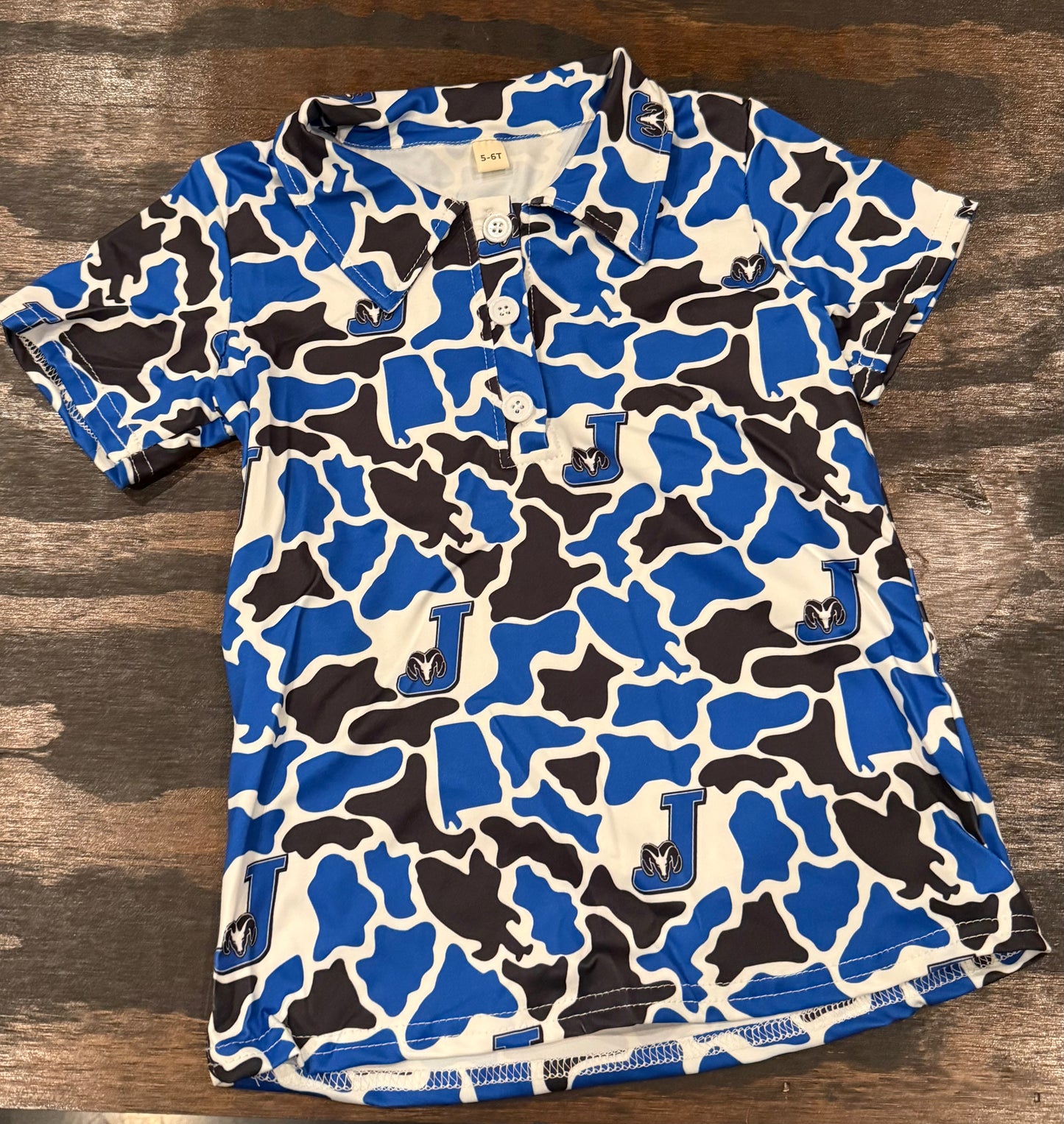 Joaquin Camo Polo-Ready for Pickup/RTS