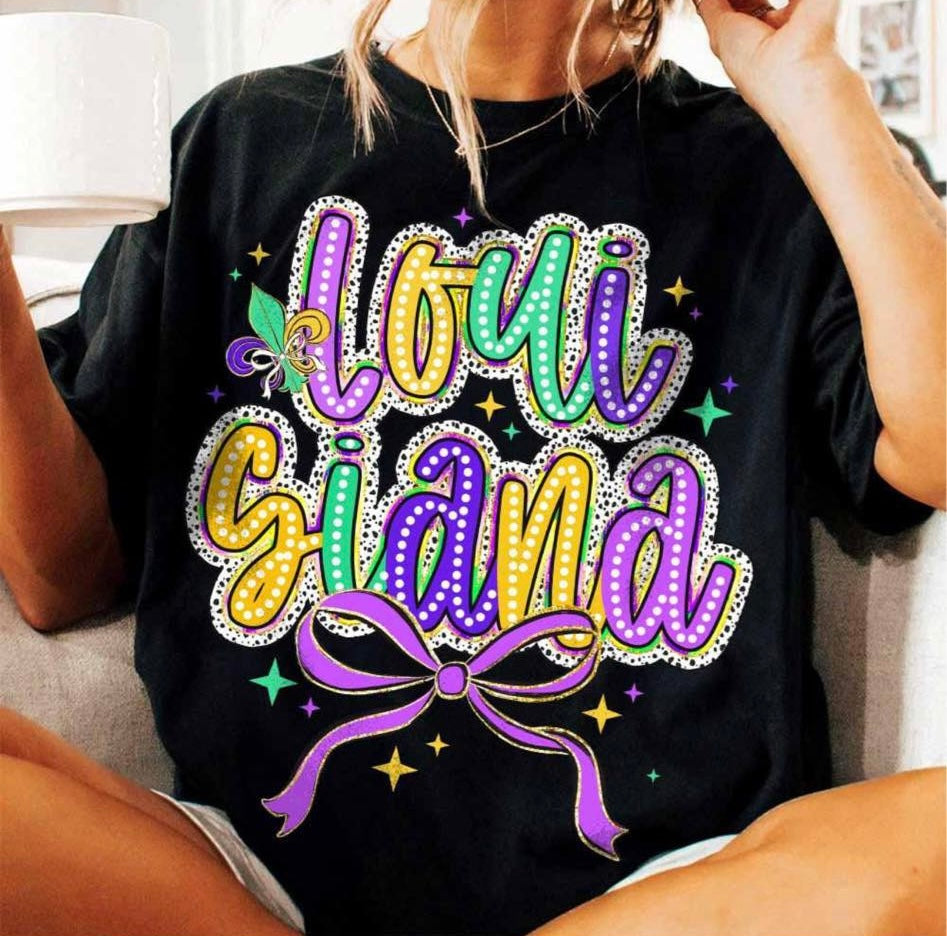 Mardi Gras Design 013 - DTF Transfer