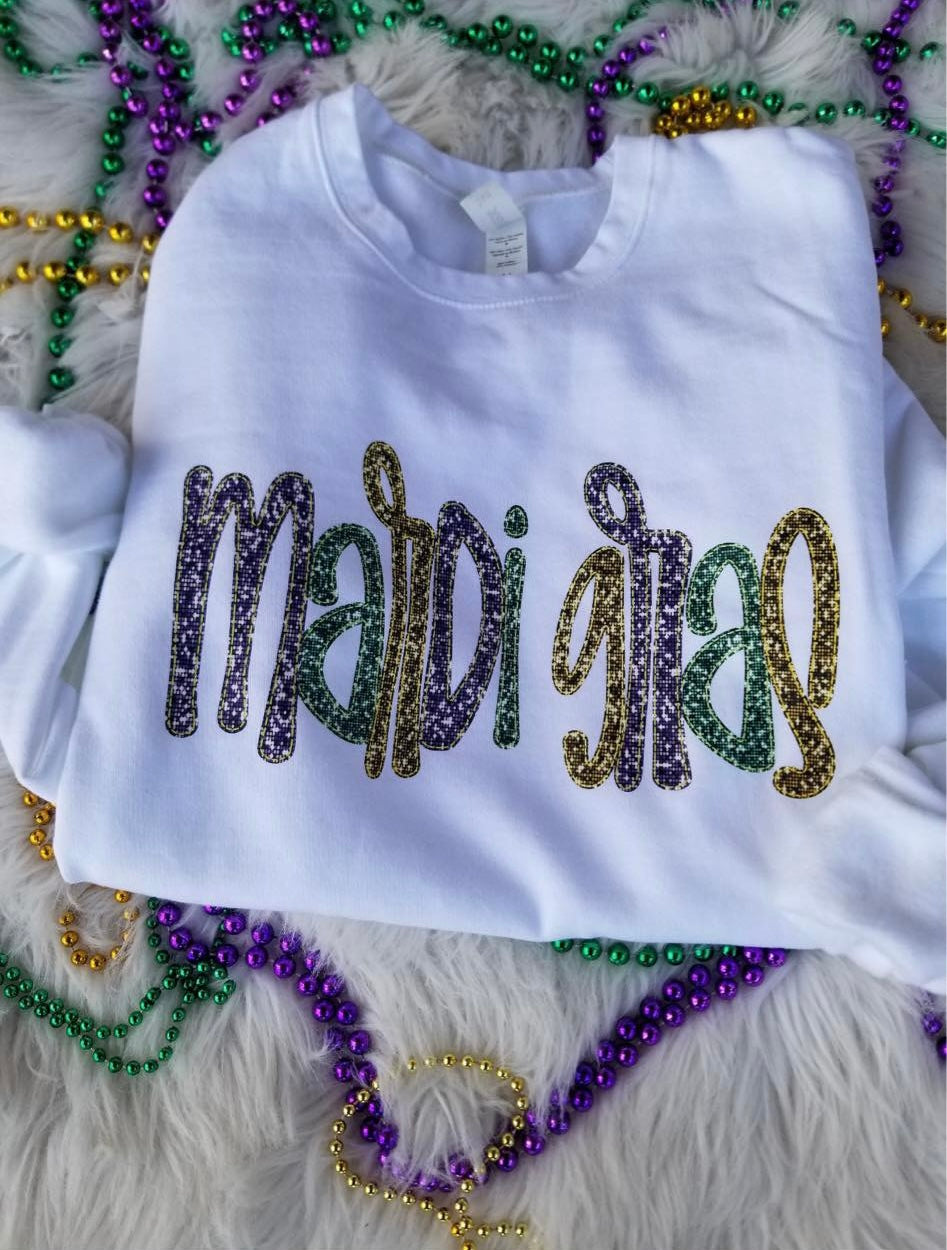 Mardi Gras Design 005 - DTF Transfer