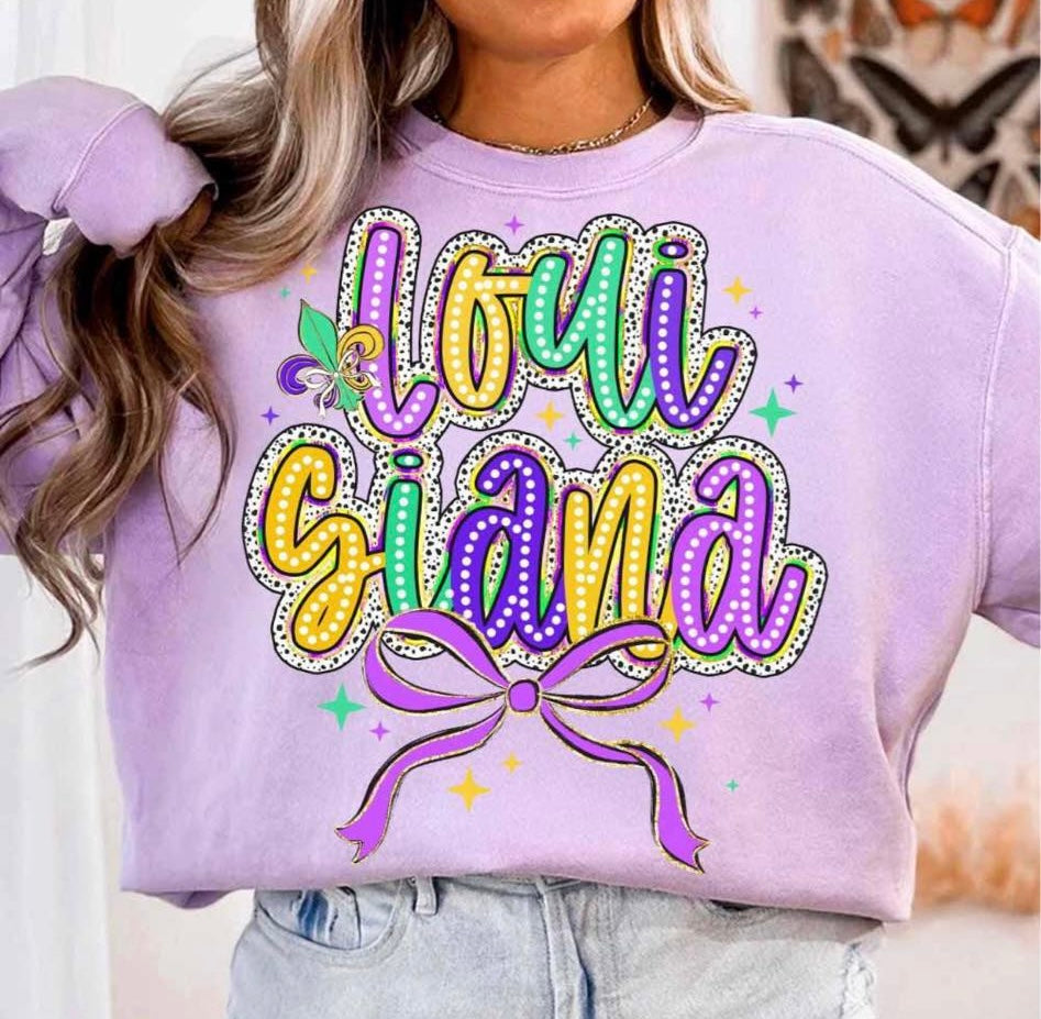 Mardi Gras Design 013 - DTF Transfer