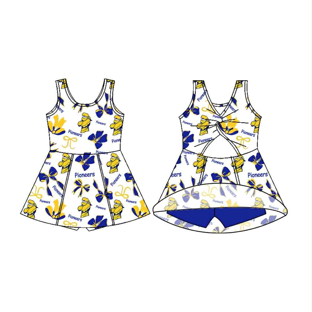 **PREORDER** (CLOSES SEPTEMBER 4TH, TURNAROUND APPROXIMATELY 6-8 WEEKS)Custom Yoga Dress-ND, Calvary, Central, Tigers, Joaquin, AC Steere, St Mark's