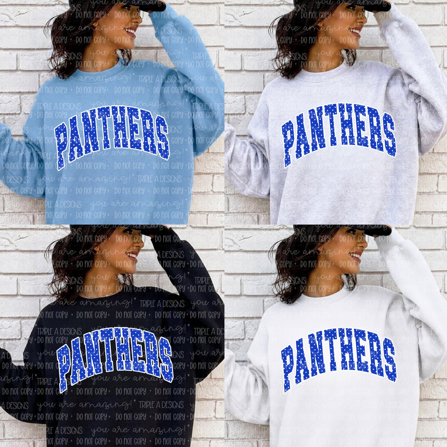 Stanley Panthers Polka Dot- Short Sleeve Tee, Long Sleeve Tee, Sweatshirt