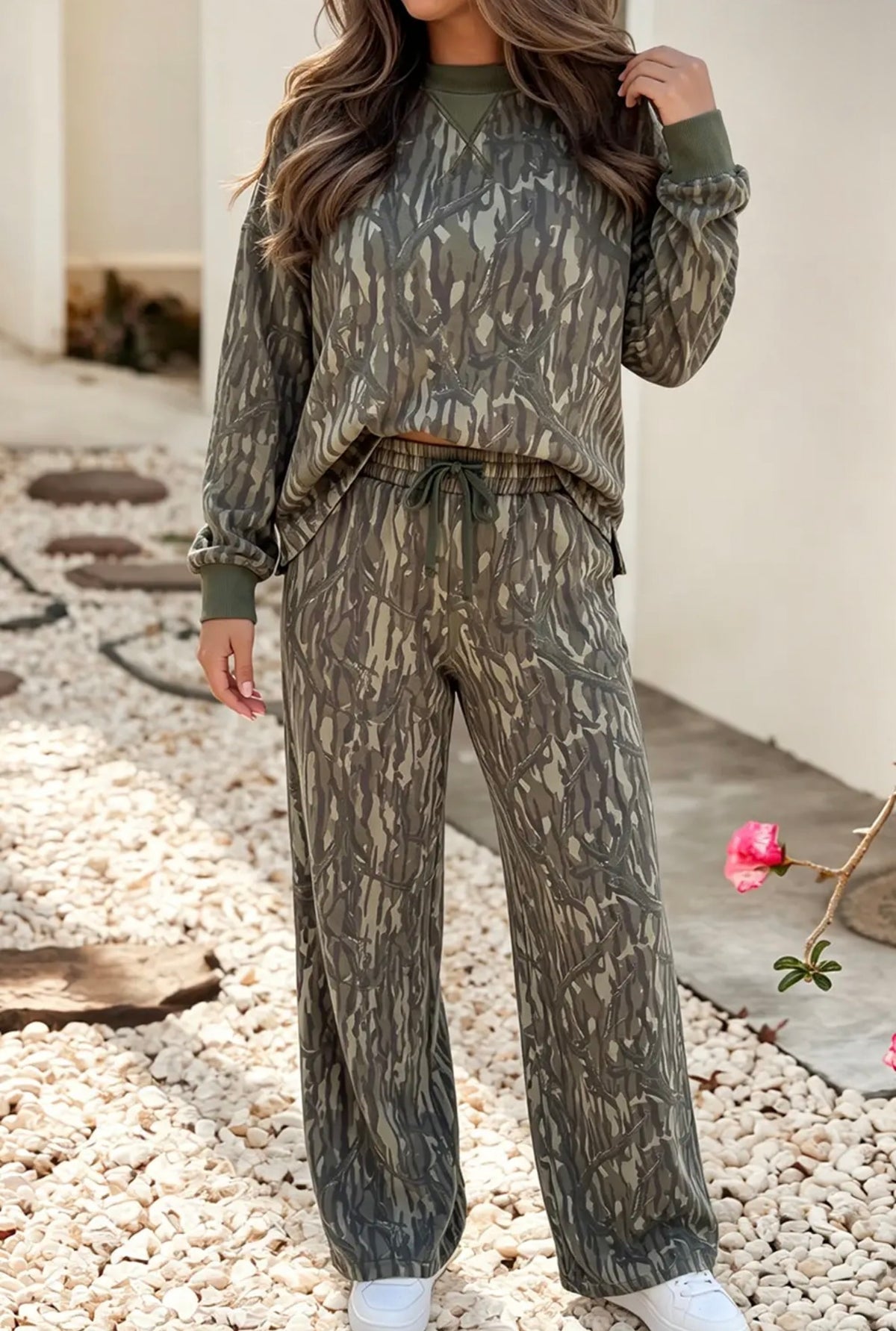 Camo crewneck set ***ETA NOV