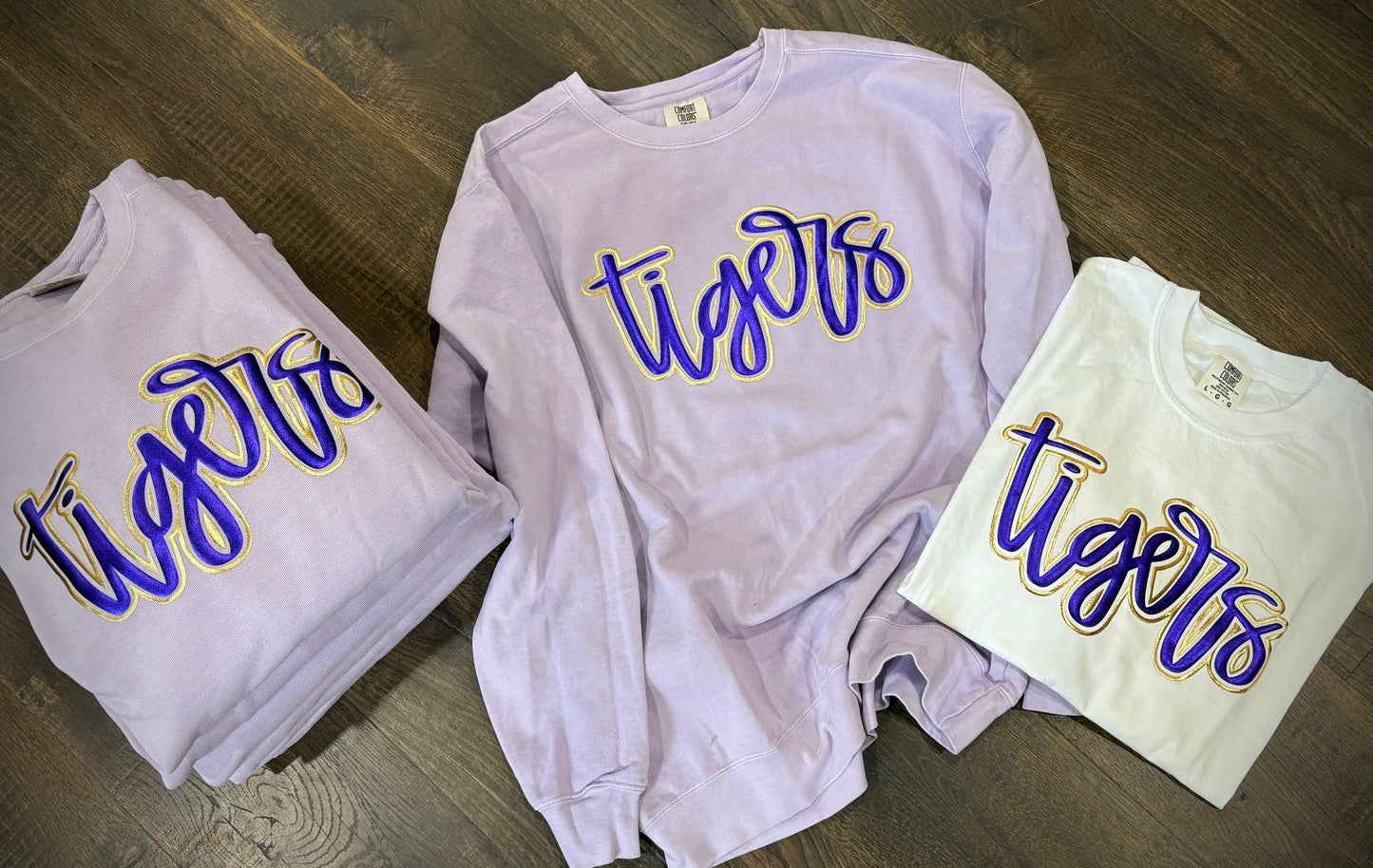 Tigers Puff- Short Sleeve Tee, Long Sleeve Tee, Sweatshirt
