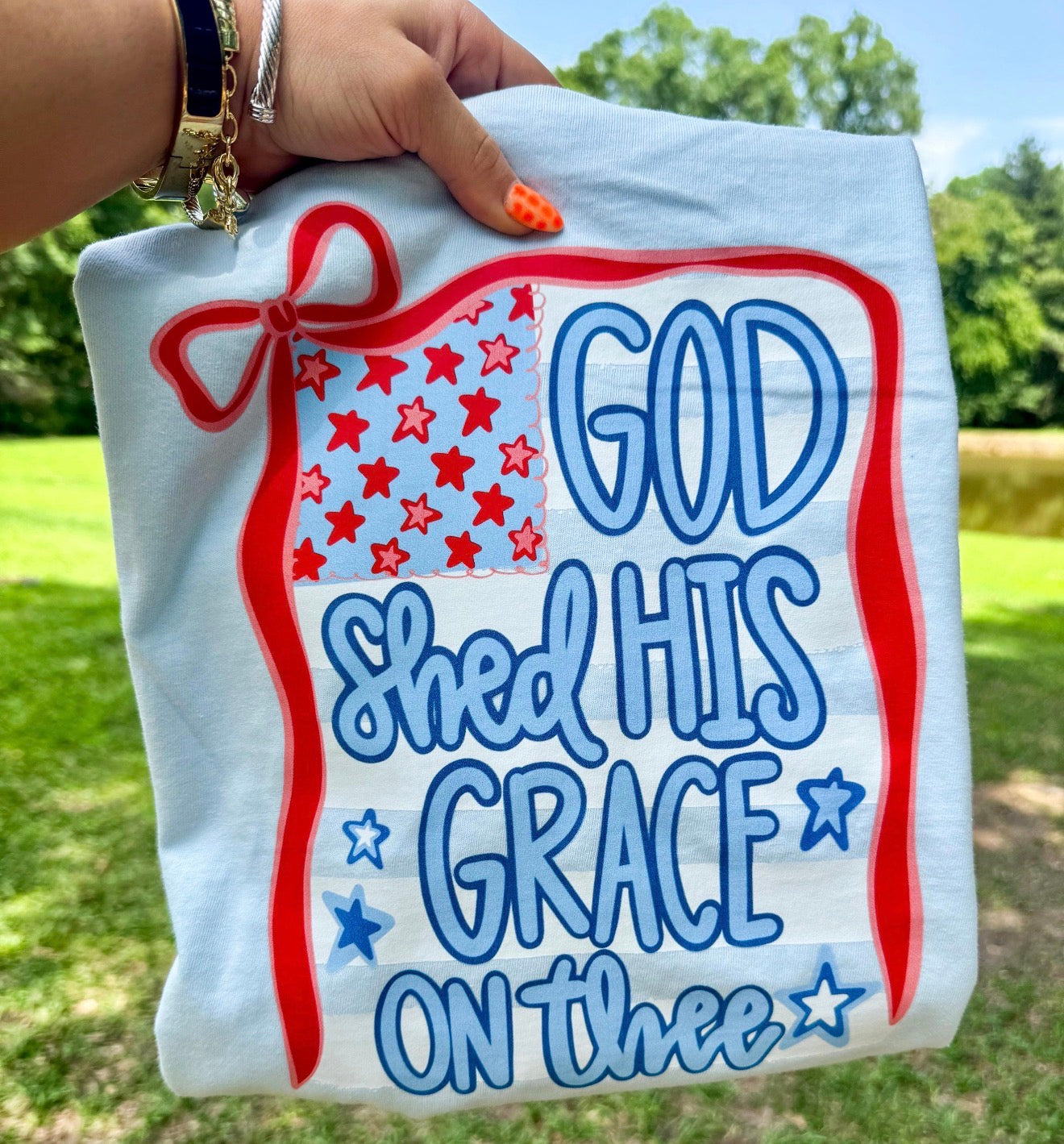 God Shed His Grace On Thee- DTF Transfer