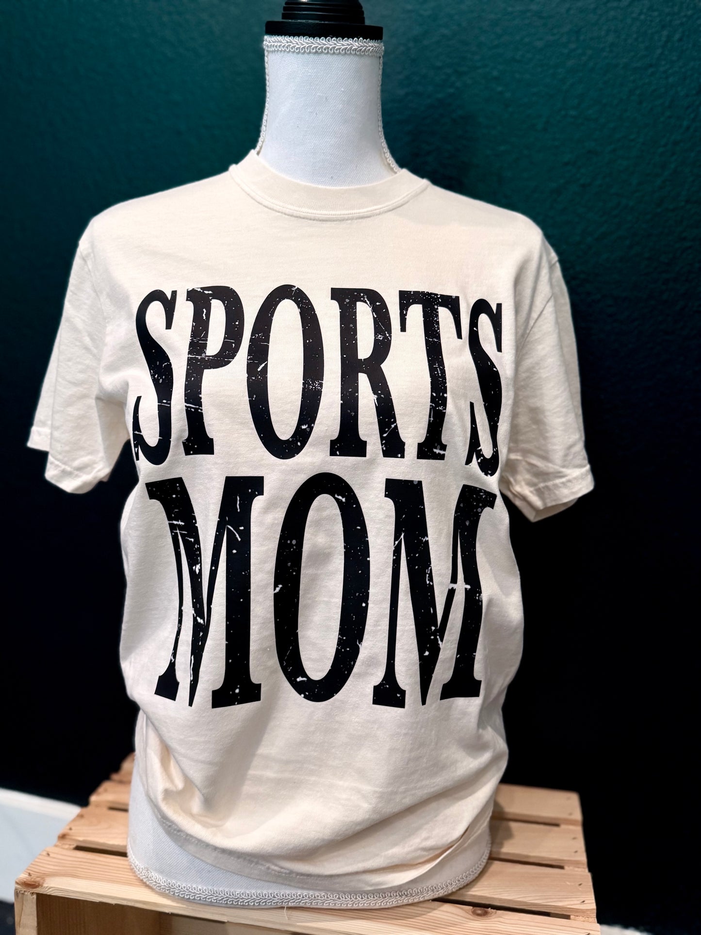 Sports Mom Bold Font - Short Sleeve Tee, Crop, Tank