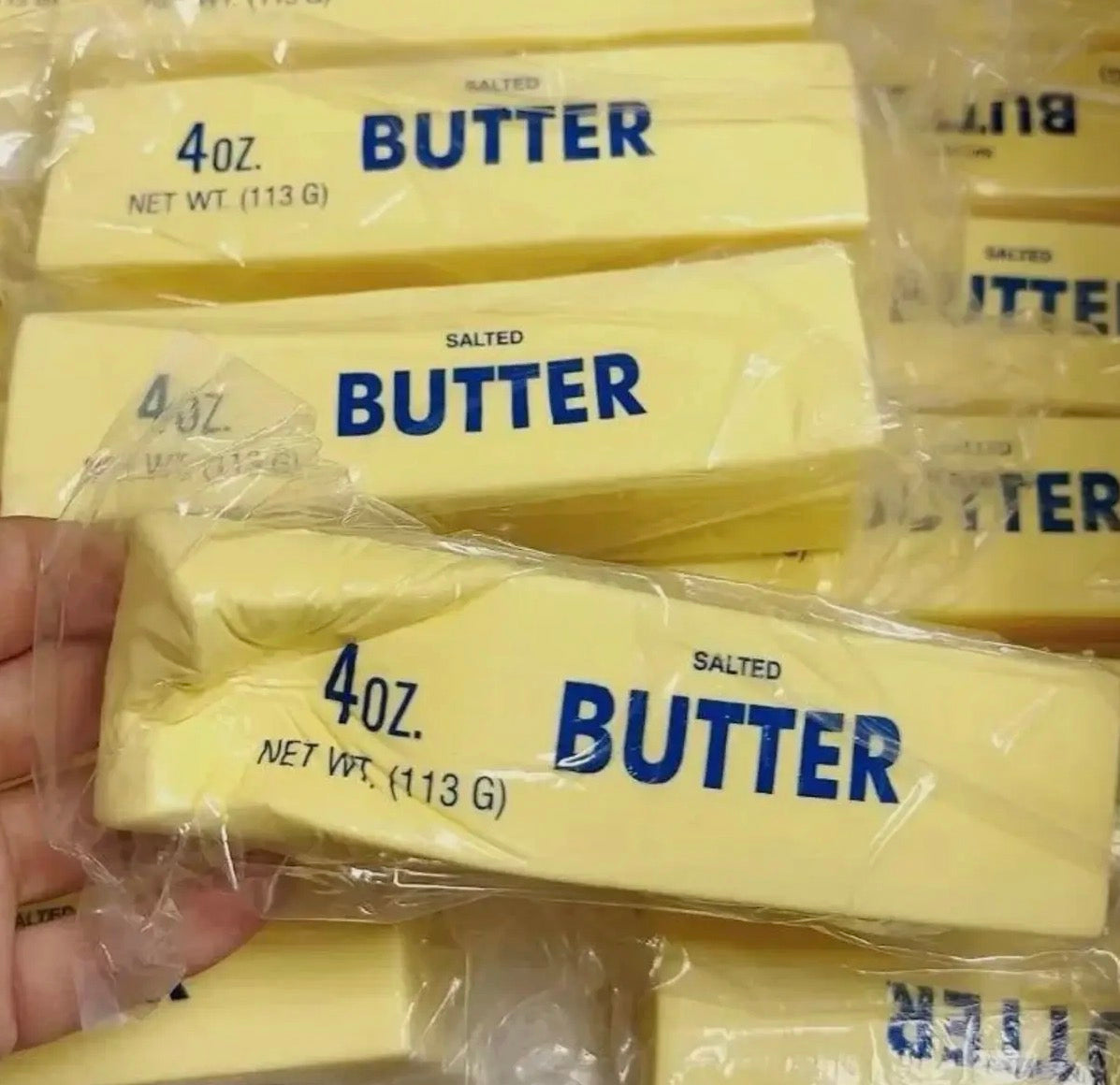 Yellow Butter Squishy-RTS/Ready for pickup