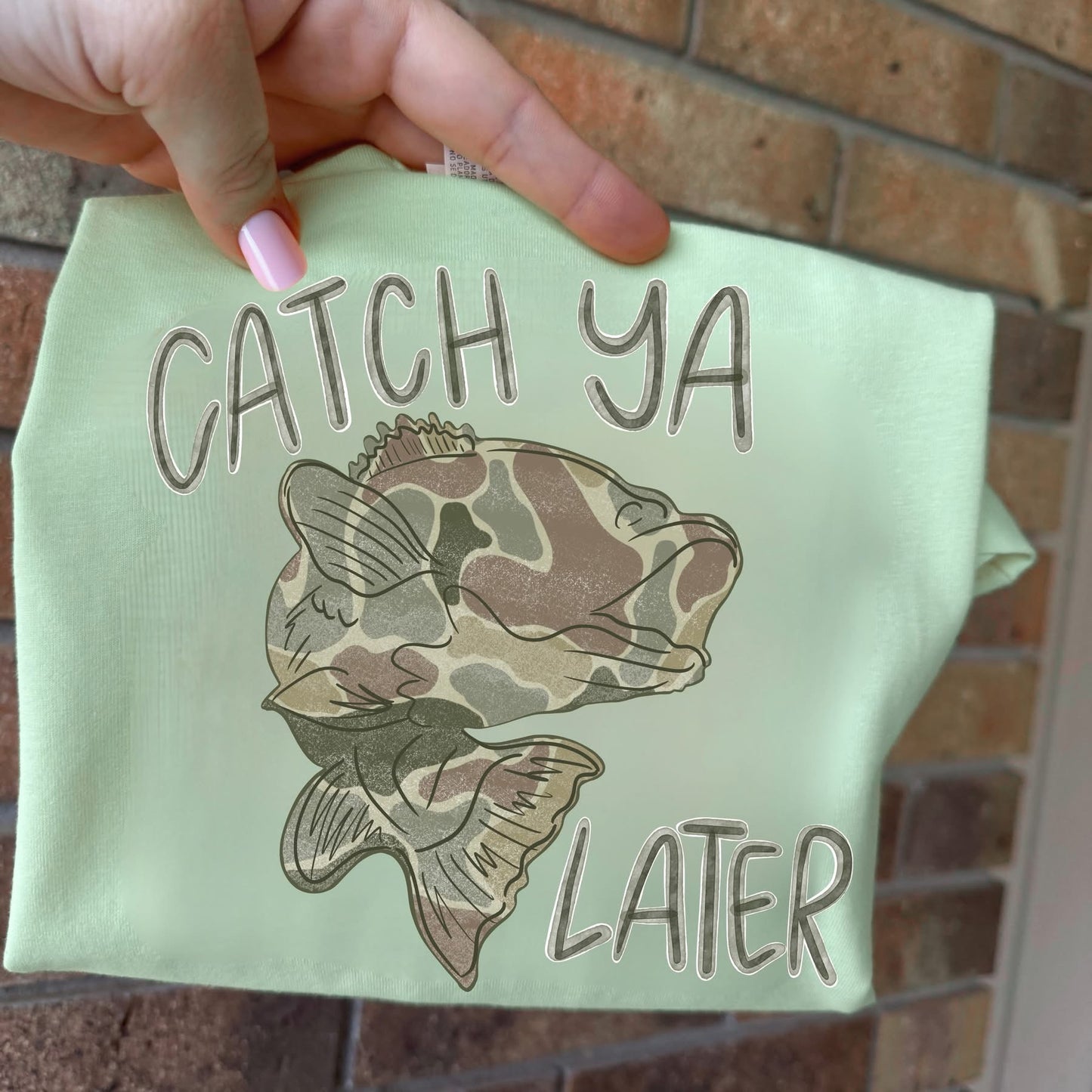 Catch Ya Later Bass-Camo