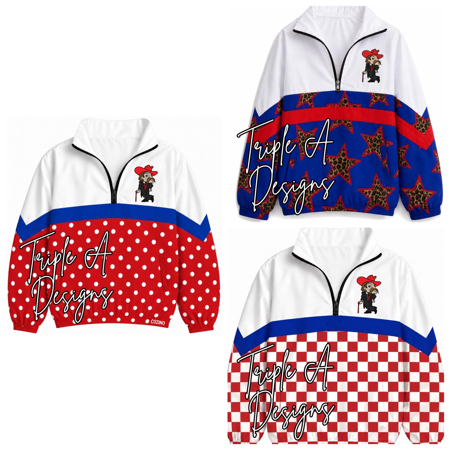 PRE-ORDER- Ebarb Rebels Windbreaker Jackets***Ends May 30th***(TAT 4-6 weeks)