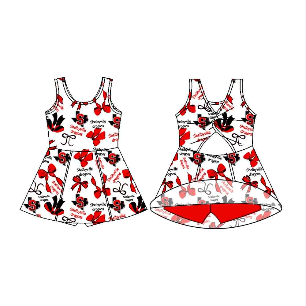 **PREORDER** (CLOSES SEPTEMBER 4TH, TURNAROUND APPROXIMATELY 6-8 WEEKS)Custom Yoga Dress-Logansport, Stanley, Legends, Center, Shelbyville, Falcons