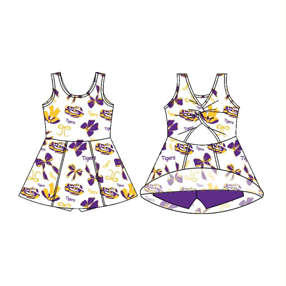 **PREORDER** (CLOSES SEPTEMBER 4TH, TURNAROUND APPROXIMATELY 6-8 WEEKS)Custom Yoga Dress-ND, Calvary, Central, Tigers, Joaquin, AC Steere, St Mark's