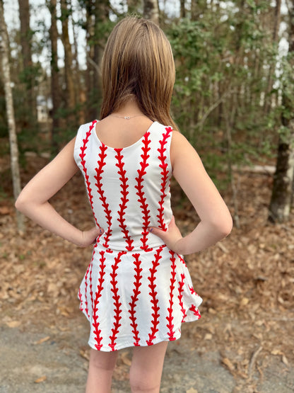 Girls Baseball Skort Set-Ready for Pickup/RTS
