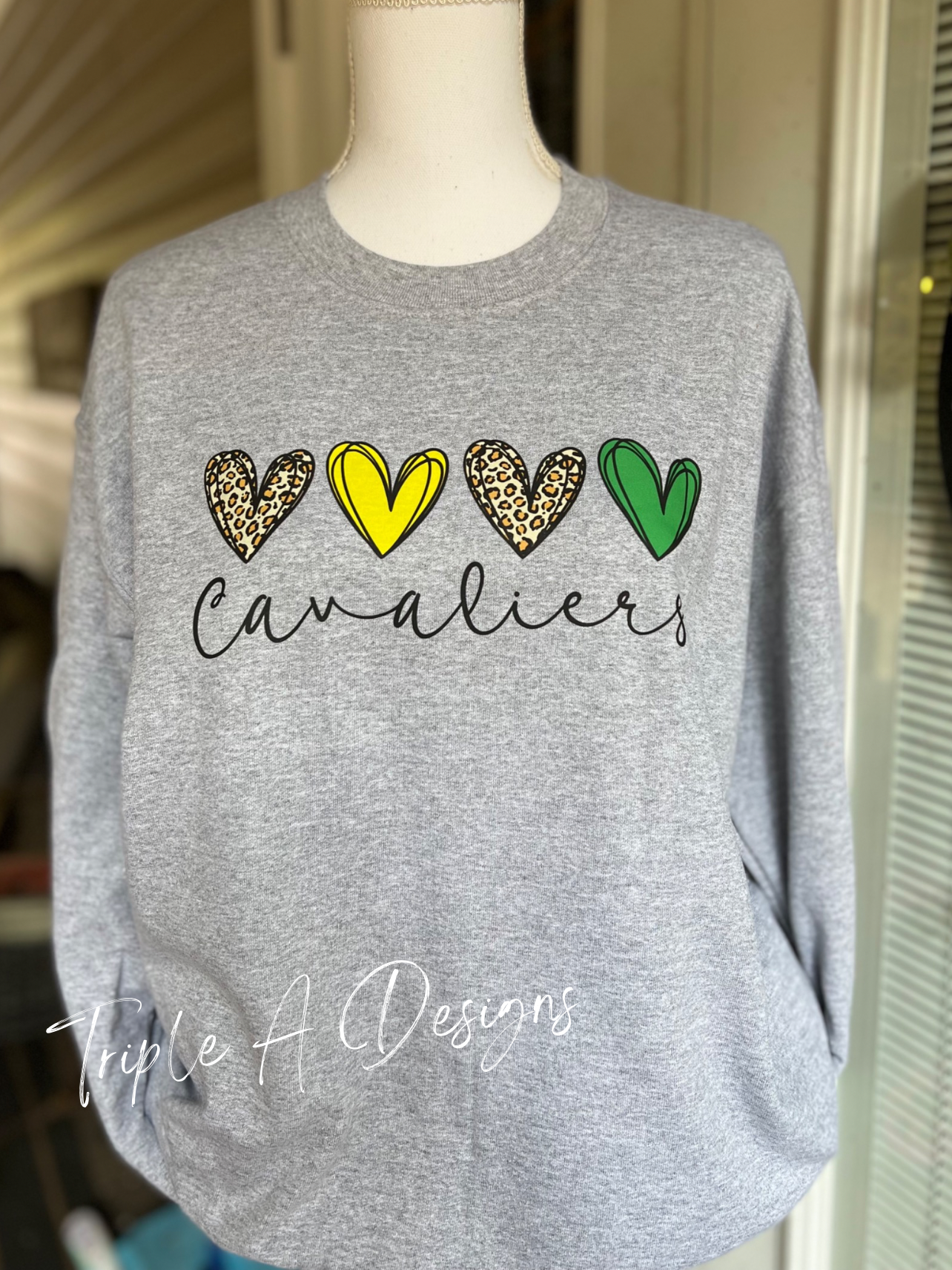 Calvary Cavaliers Design 017 -Long Sleeve Tee, Sweatshirt