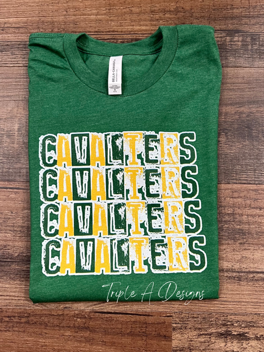 Calvary Cavaliers Design 007 -Short Sleeve Tee