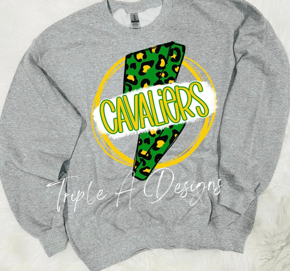 Calvary Cavaliers Design 016 -Long Sleeve Tee, Sweatshirt