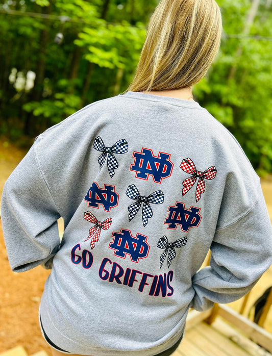 North Desoto Griffins Design 082 -Short Sleeve Tee, Sweatshirt