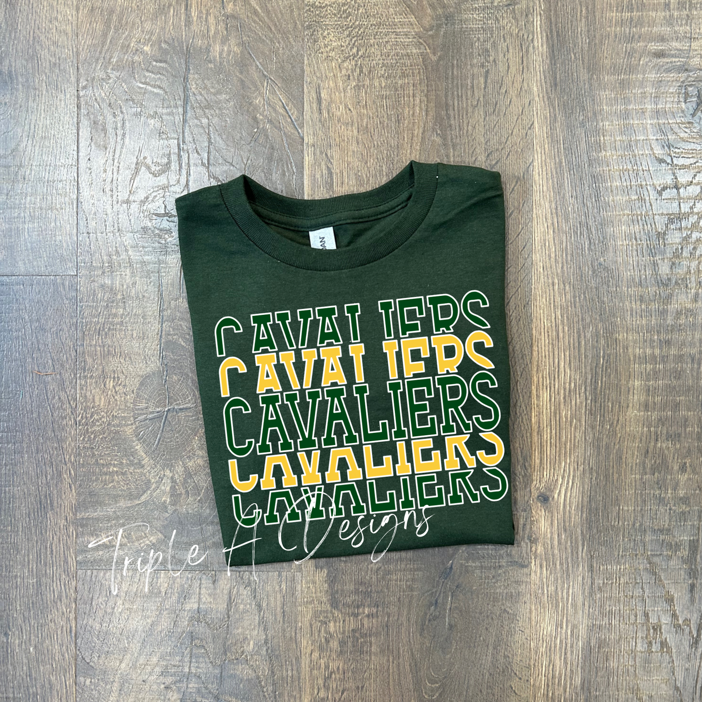 Calvary Cavaliers Design 009 -Short Sleeve Tee