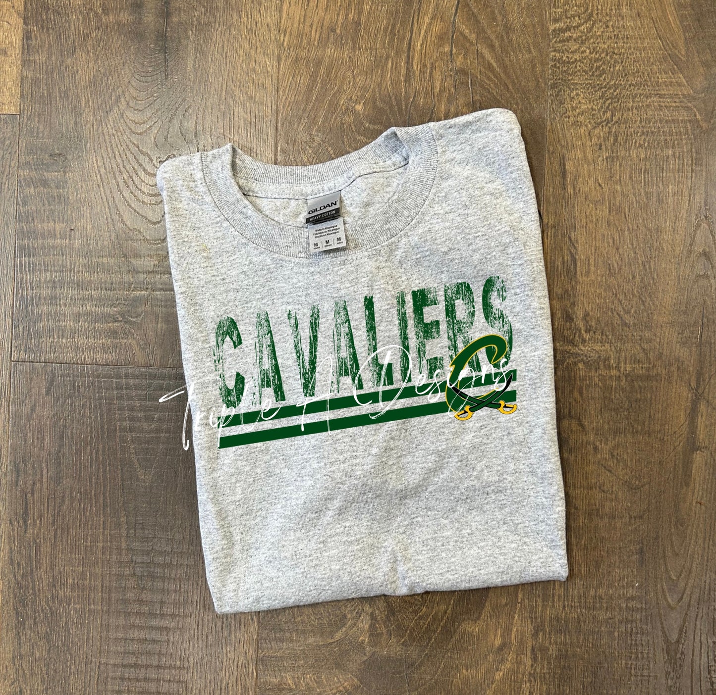 Calvary Cavaliers Design 008 -Short Sleeve Tee