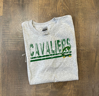 Calvary Cavaliers Design 008 -Short Sleeve Tee