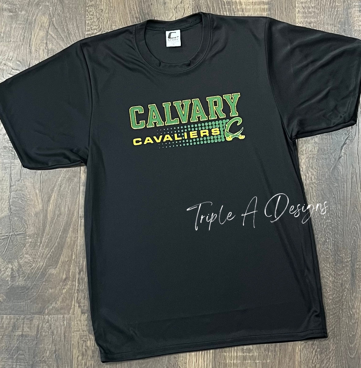 Calvary Cavaliers Design 024 -Dri Fit Short Sleeve Tee