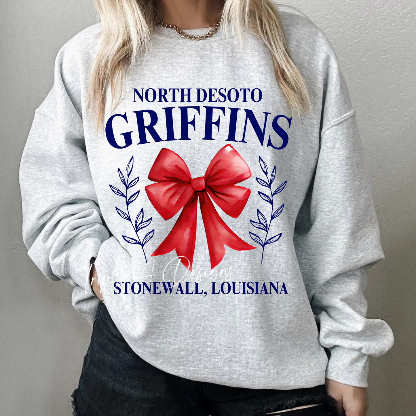 Coquette North Desoto Griffins, Stonewall Louisiana -Short Sleeve Tee, Long Sleeve Tee, Sweatshirt