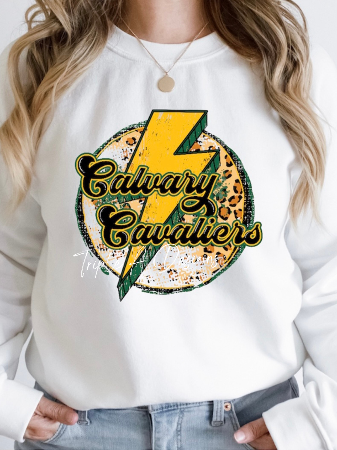 Calvary Cavaliers Design 022 -Long Sleeve Tee, Sweatshirt