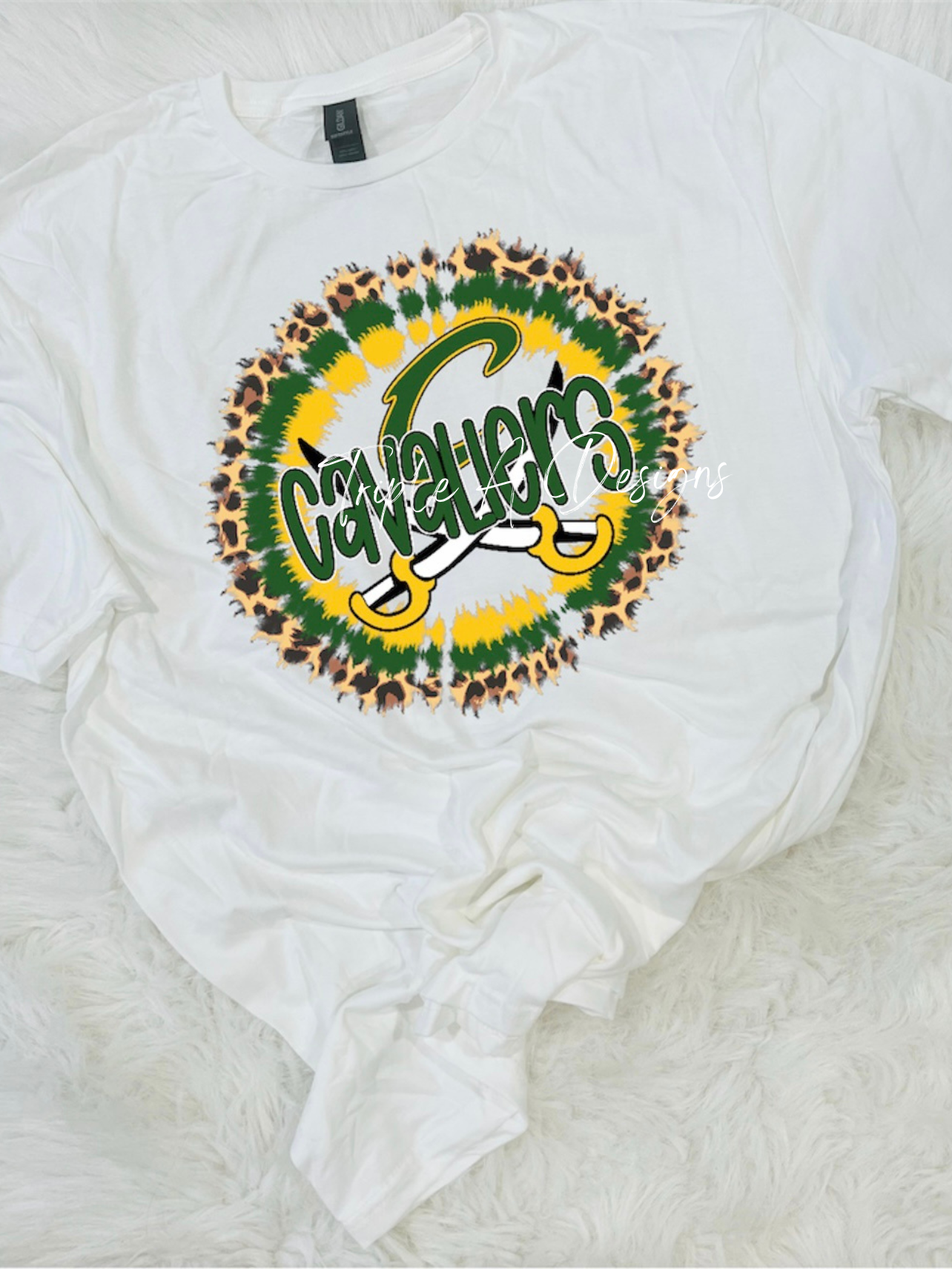 Calvary Cavaliers Design 001 -Short Sleeve Tee