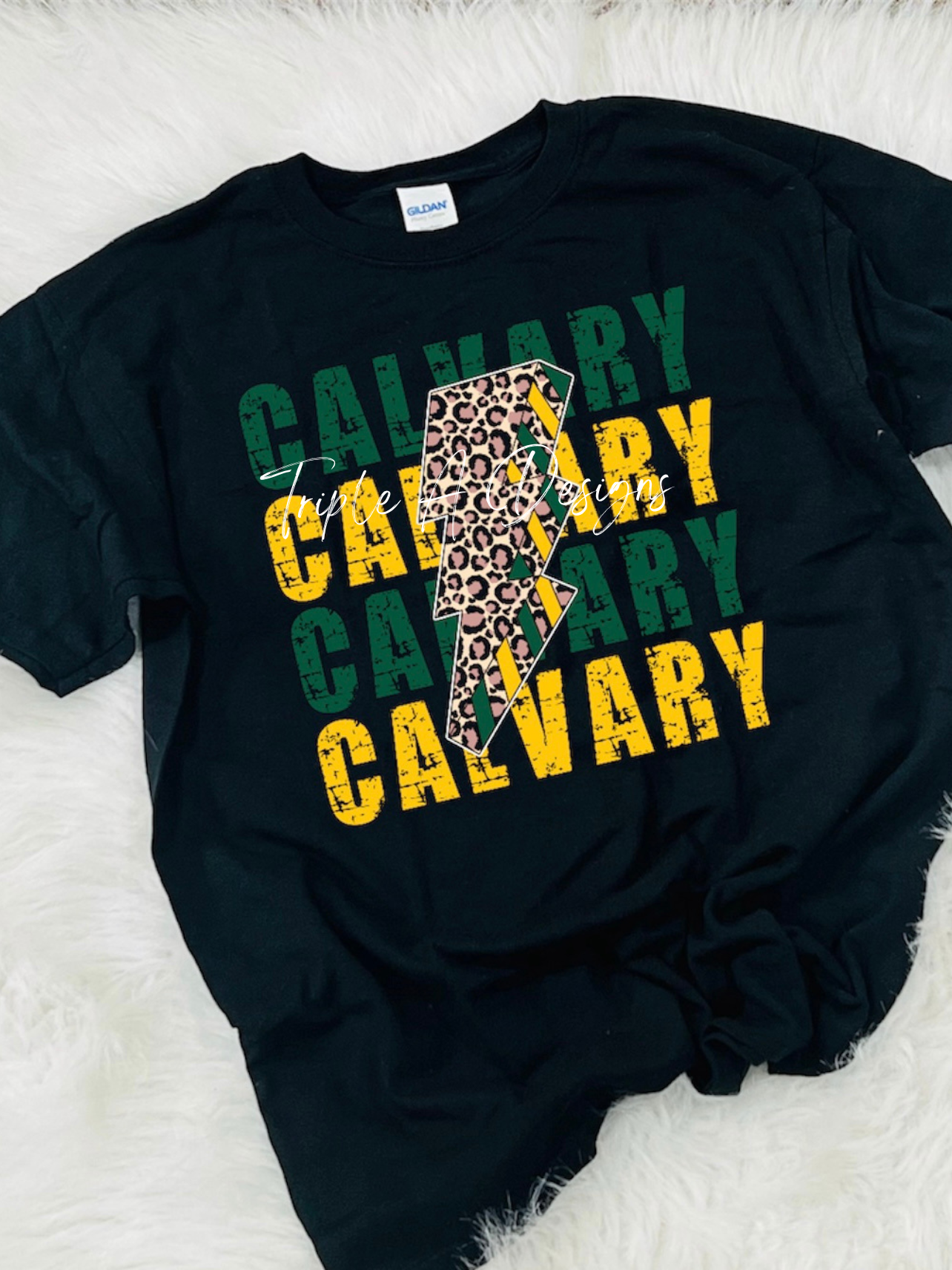 Calvary Cavaliers Design 011 -Short Sleeve Tee