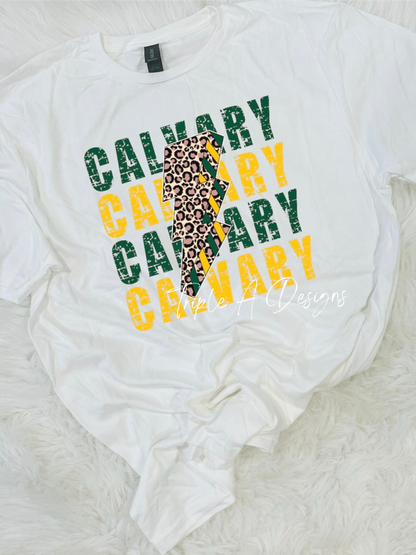 Calvary Cavaliers Design 011 -Short Sleeve Tee