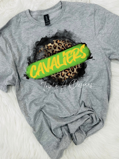 Calvary Cavaliers Design 026 -Short Sleeve Tee