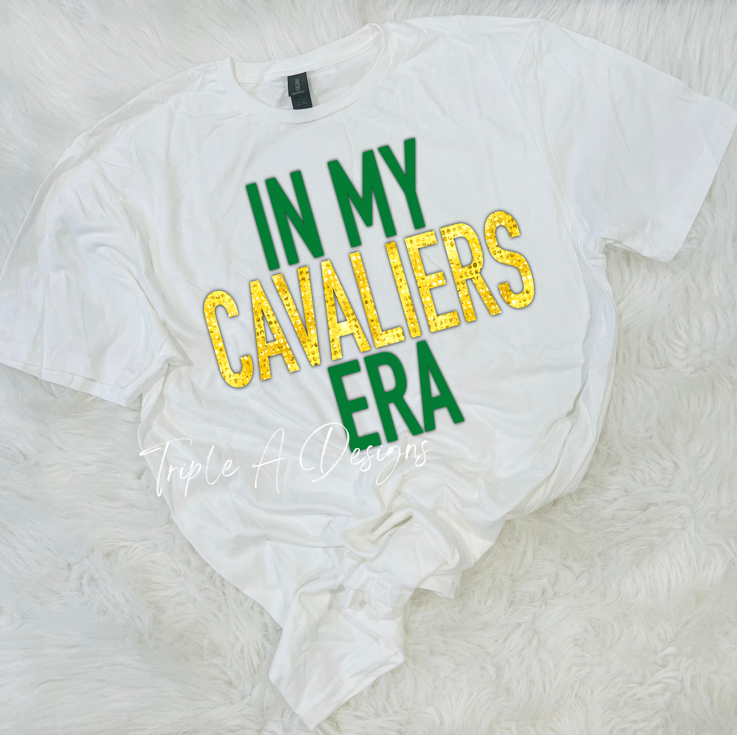 Calvary Cavaliers Design 034 -Short Sleeve Tee