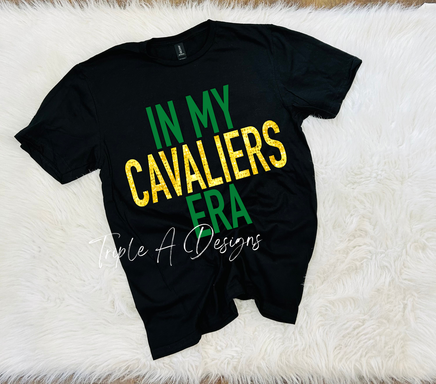 Calvary Cavaliers Design 034 -Short Sleeve Tee