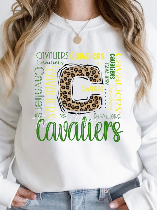 Calvary Cavaliers Design 014 -Long Sleeve Tee, Sweatshirt