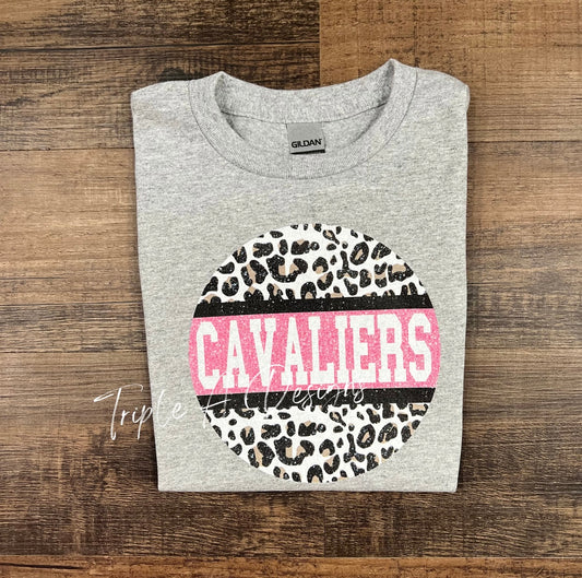 Calvary Cavaliers Design 018 -Short Sleeve Tee