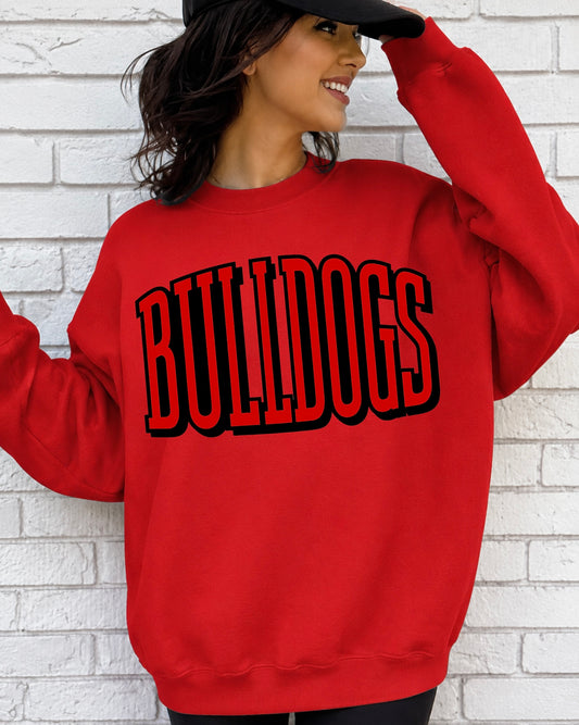 Bulldogs- Short Sleeve Tee, Long Sleeve Tee, Sweatshirt