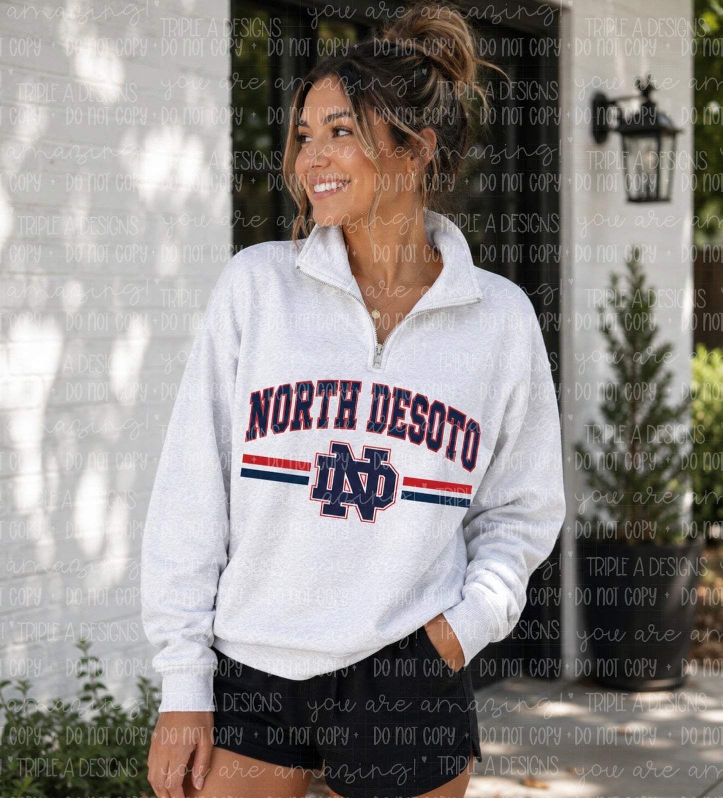 North Desoto Quarter Zip