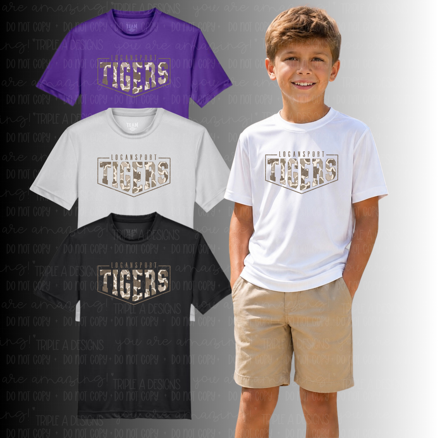 Logansport Tigers Camo