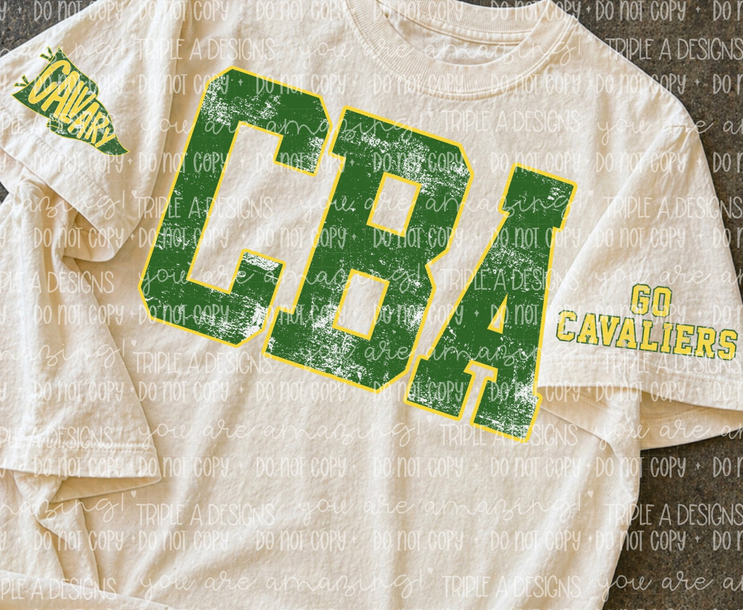 CBA/Go Cavaliers- Short Sleeve Tee, Crop