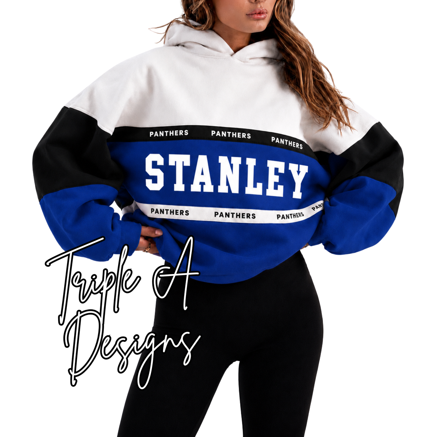 PRE-ORDER (ENDS July 27th, ETA OCTOBER) Stanley Embroidered Color Block Hoodie, Sweatshirt