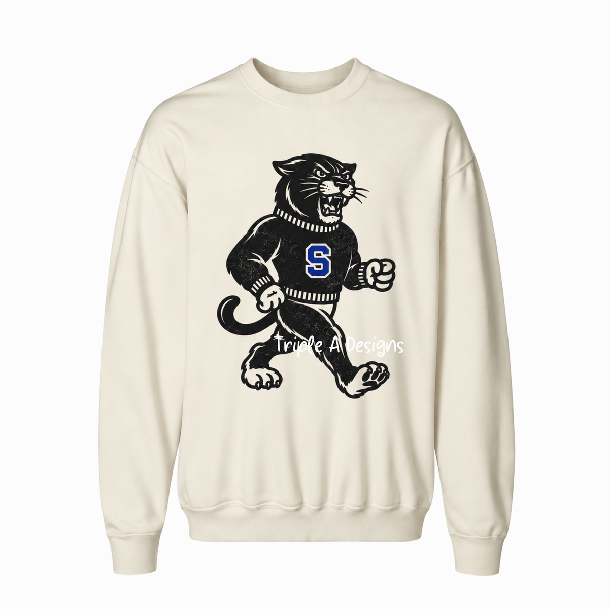 Panther Mascot- Short Sleeve Tee, Long Sleeve Tee, Sweatshirt