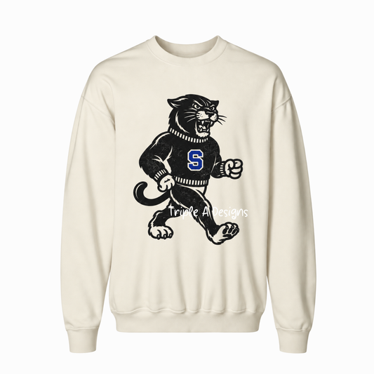 Panther Mascot- Short Sleeve Tee, Long Sleeve Tee, Sweatshirt