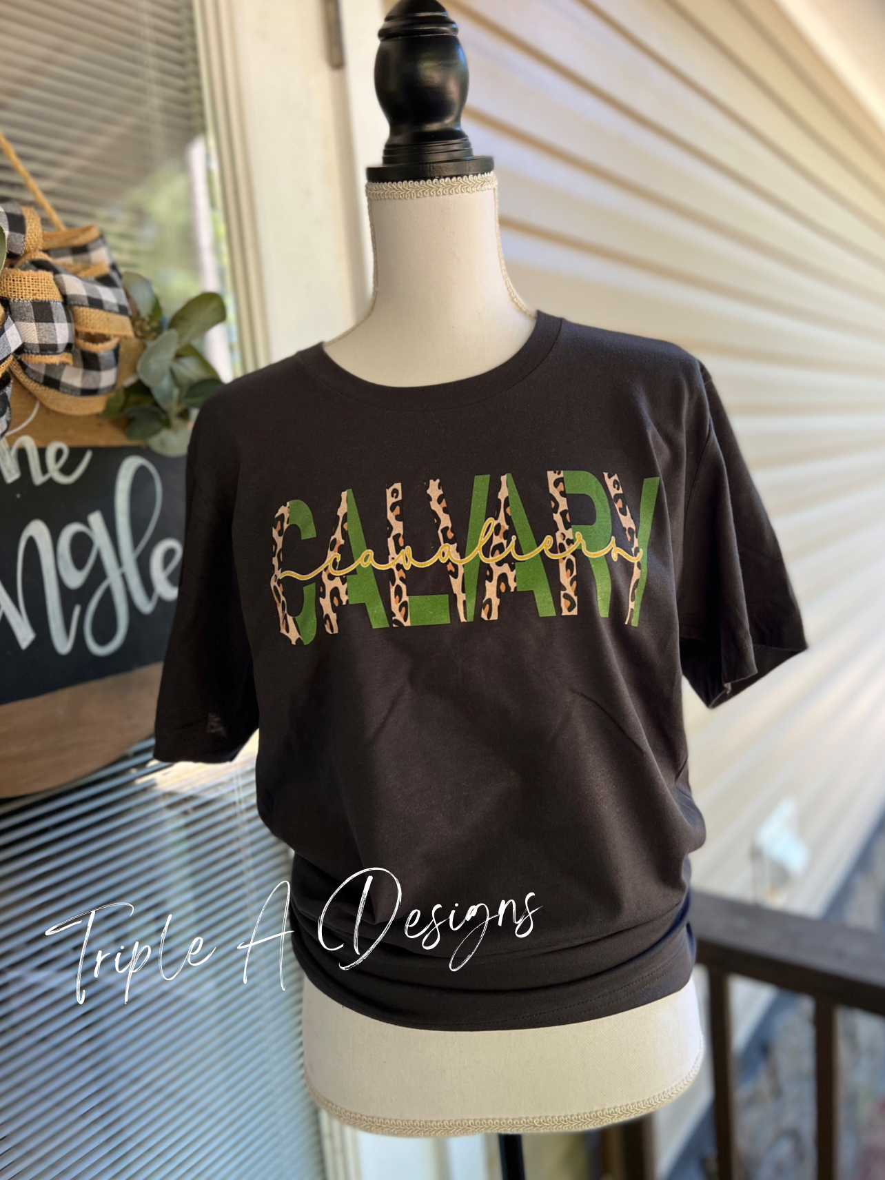 Calvary Cavaliers Design 005 -Short Sleeve Tee