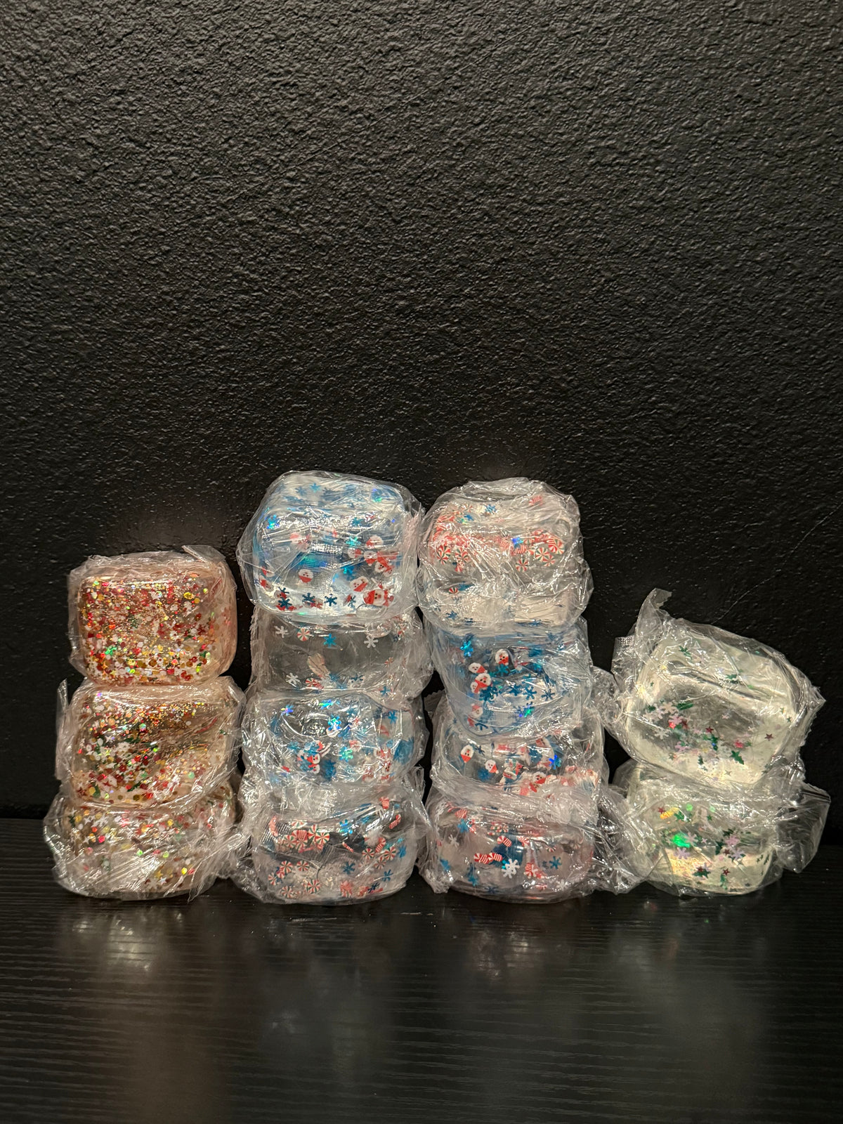 Christmas Ice Cube Squishes-Ready for Pickup/RTS