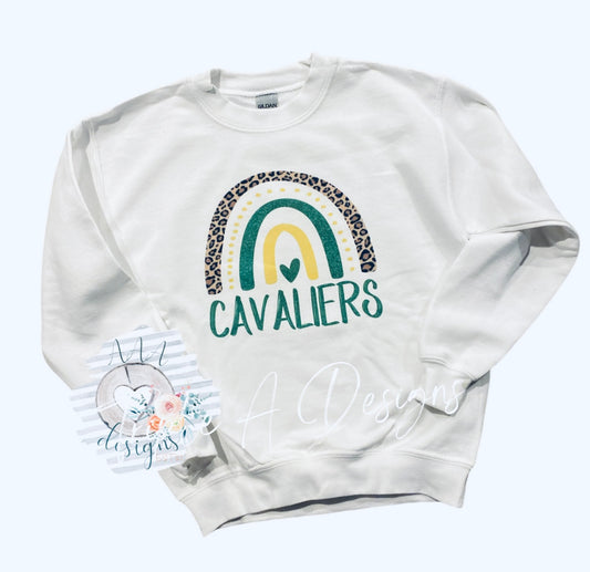 Calvary Cavaliers Design 004 -Long Sleeve Tee, Sweatshirt