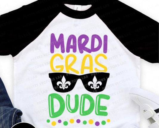 Mardi Gras Design 031 - DTF Transfer