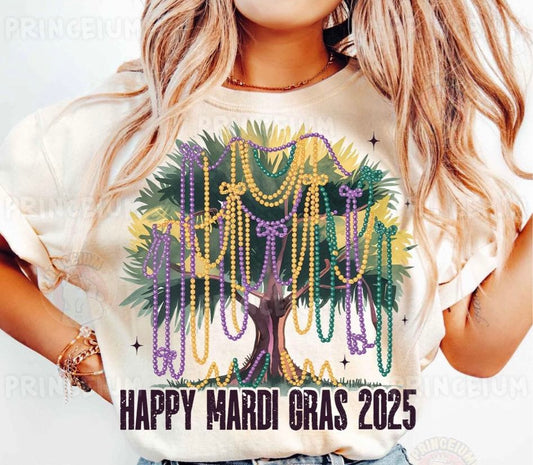 Mardi Gras Design 035 - DTF Transfer