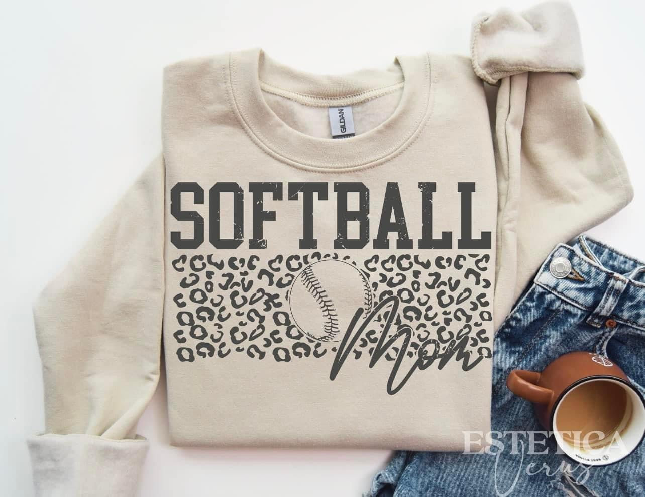 Softball Mom - Bella Canvas Jersey Tank